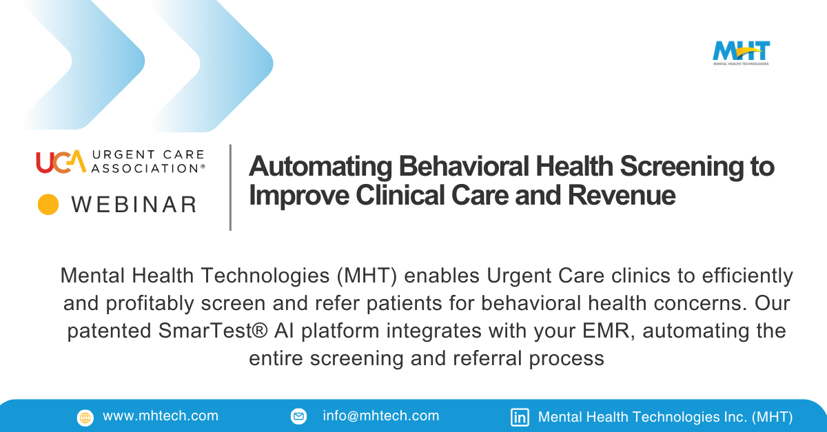 Automating Behavioral Health Screening to Improve Clinical Care and Revenue